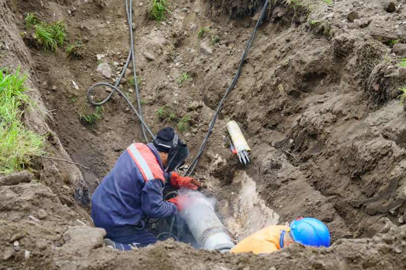 Water Pipe Installation