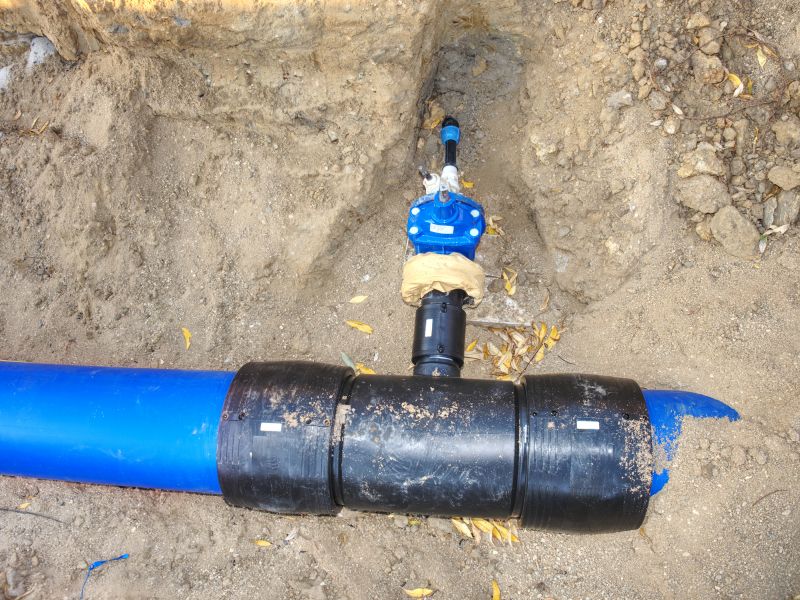 Water Pipe Installation