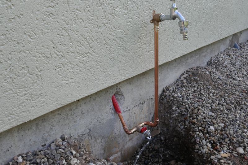 Water Pipe Installation