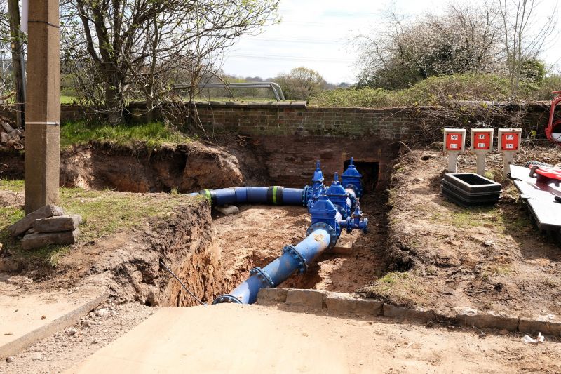 Water Pipe Installation