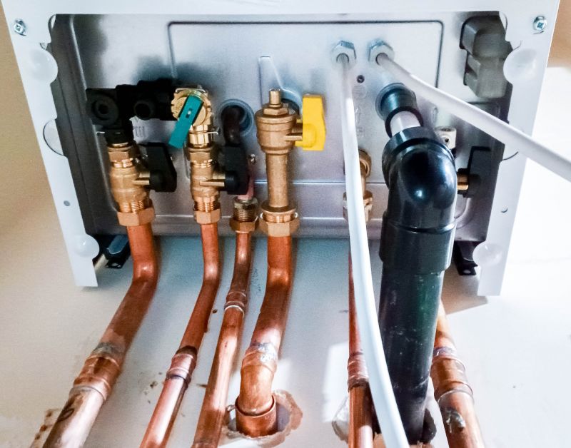 Completed Residential Water Pipe System